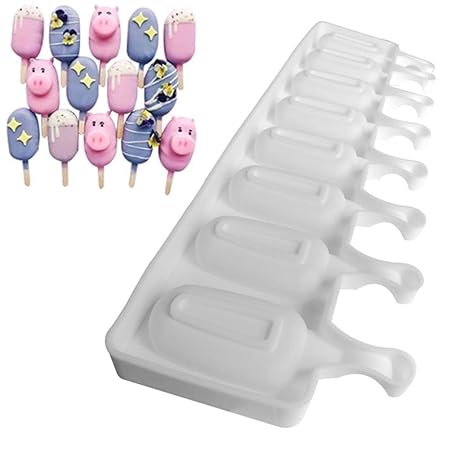 Compra DUBENS - Molde para Helado (Forma Redonda, Silicona, con ...