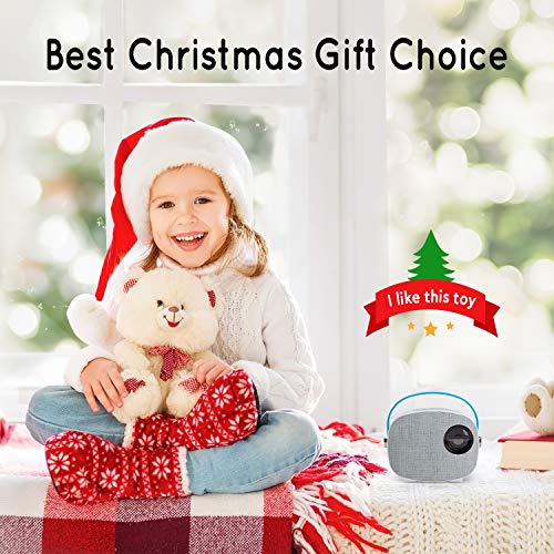 Mini Projector, GooDee YG230 Video Projector, LED Portable Home Theater Projector 1080P Supported, Compatible with PS4… - Image 3