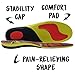 SoleLab Running Shoes Insoles with Graphics - Full Length - Comfort Orthotic - Replacement Padded Inserts with Adaptive Arch and Gel Insert for Running