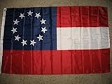 CSA Confederate 11 States (First National Battle Flag) Stars and Bars 3x5 Flag