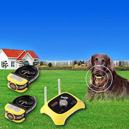 JUSTPET Wireless Dog Fence Containment Pet System, Dual Antenna More