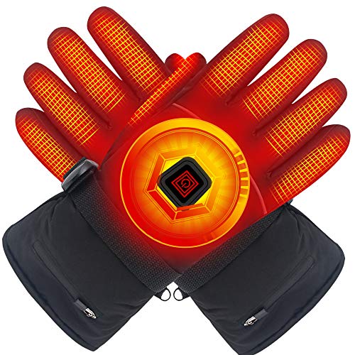 GLOBAL VASION Electric Heated Gloves with Rechargeable Batteries