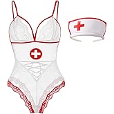 Sunspice Halloween Costume for Women Nurse Costume for Women Nurse Cosplay Outfit Lingerie