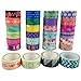 aufodara Moeup – Set of 10 Adhesive Tapes, Assorted Colours