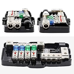 DUZFOREI 0/4GA 4-Way Camper Car Audio Distribution