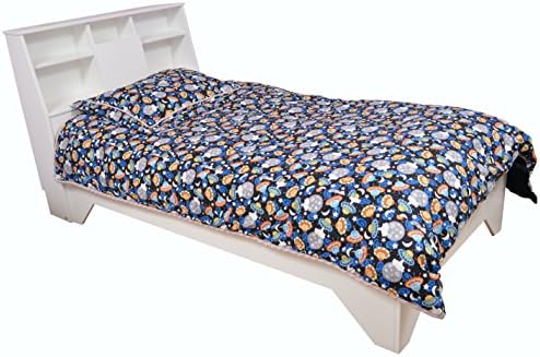 Fable Bedworks Bedding set, "Outer Space (glow in the dark)", twin