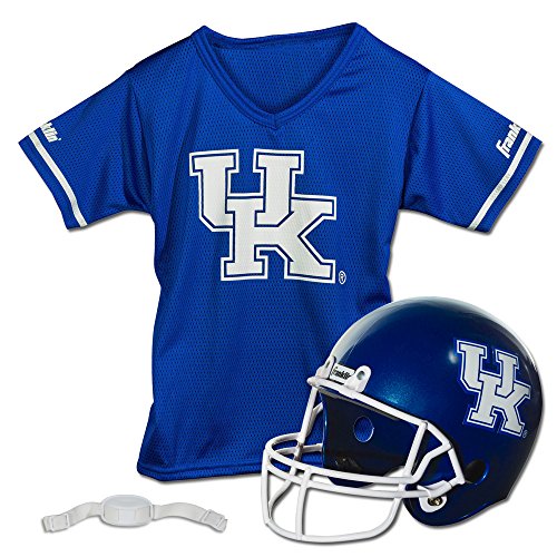 Franklin Sports NCAA Kentucky Wildcats Helmet and Jersey Set