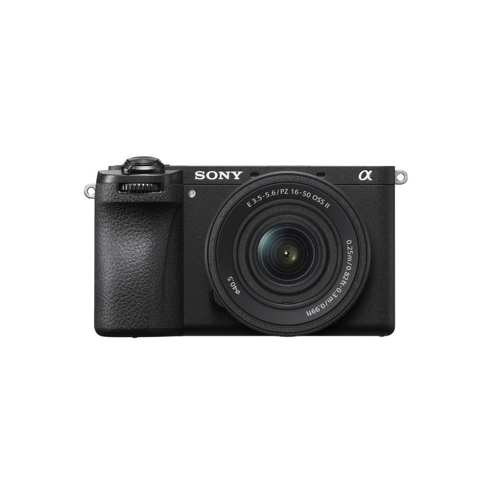 Sony Alpha 6700 – APS-C Interchangeable Lens Camera with 26 MP Sensor, 4K Video, AI-Based Subject Recognition, Log Shooting, LUT Handling and E PZ 16-50mm F3.5-5.6 OSS II Zoom Lens, ILCE6700K/B