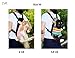 Whizzotech Adjustable Pet Carrier Backpack Pet Frontpack Carrier Travel Bag Legs Out Easy-Fit for Traveling Hiking Camping PB03 (S, Pink)