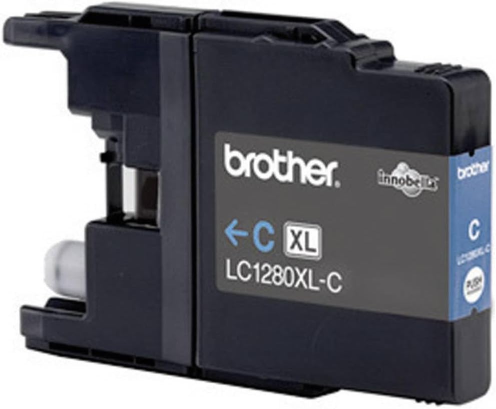 Brother LC1280XLC Cyan Super High Yield Ink Cartridge - 1200 Pages