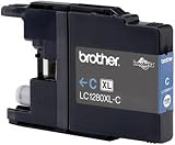 Brother LC1280XLC Cyan Super High Yield Ink Cartridge - 1200 Pages