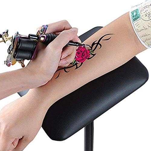 Armrest Tattoo Stand Heavy Duty Height Adjustable Hand Lever (Black)