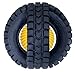 Pet Qwerks X-Tire Ball Dog Toys - Animal Sound Interactive Chew Toy - Medium