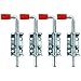 Homend 4Pack Metal Lock Barrel Bolt Spring Loaded Locking Latch 6.5