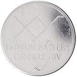 CR2032 Battery (5 Pack) | 220mAh 3 Volt (3V) Lithium Button Cell Coin Battery | Watch Batteries for Key Fobs, Garage Door Opener, TV Remote, Motherboard, Bluetooth Finders and More | 5 Count