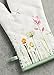 Maison d' Hermine 100% Cotton Oven Mitt & Pot Holder Set (7.5