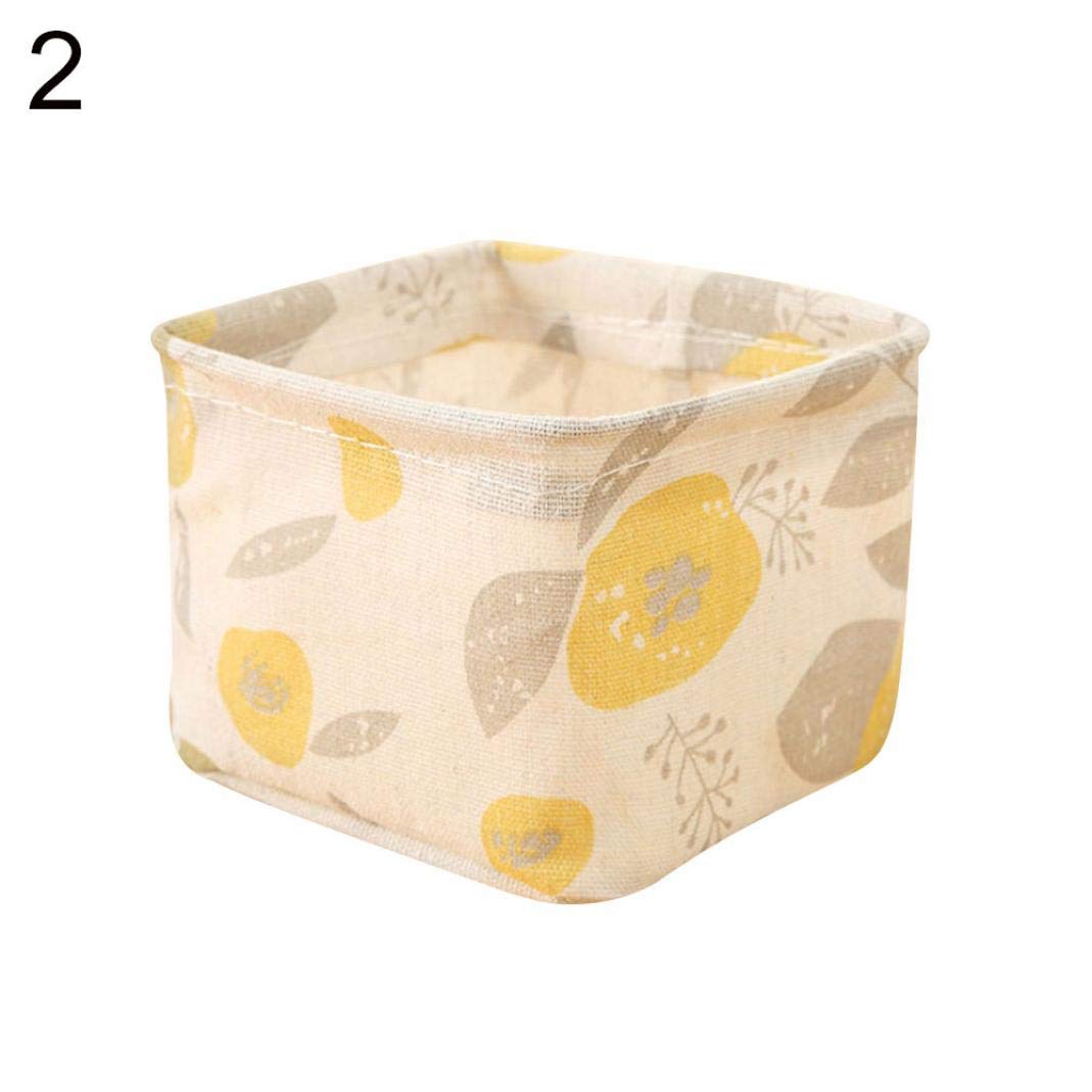 1# Talla única Enticerowts Cesta de Almacenamiento Caja de