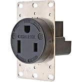 Hubbell Wiring Device-Kellems Receptacle,Single,50A,6-50R,250V,Black | Hubbell Wiring Device-Kellems Receptacle,Single,50A,6-50R,250V,Black. Engineered for safe, reliable power connections in.