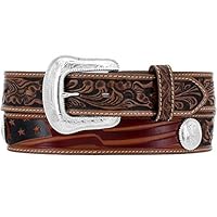 Tony Lama American Belts 38 Brown Men