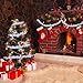 10 Pieces White Iridescent Tinsel Garland Christmas Tinsel Garland Shiny Hanging Decorations for Christmas Tree Party Supplies