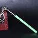 CG Costume Star Wars Lightsaber KeyChain Key Ring Alloy Green