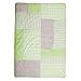Trend Lab Lauren 3 Piece Crib Bedding Set, Green