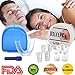 Snoring Solution Anti Snoring Mouthpiece, 4 Set Snore Stopper Nose Vents Nasal Dilators Stop Snoring Mouth Guards Aids Snore Reducing Sleep aid Devices Device Stop Snore (Anti snoring Device)