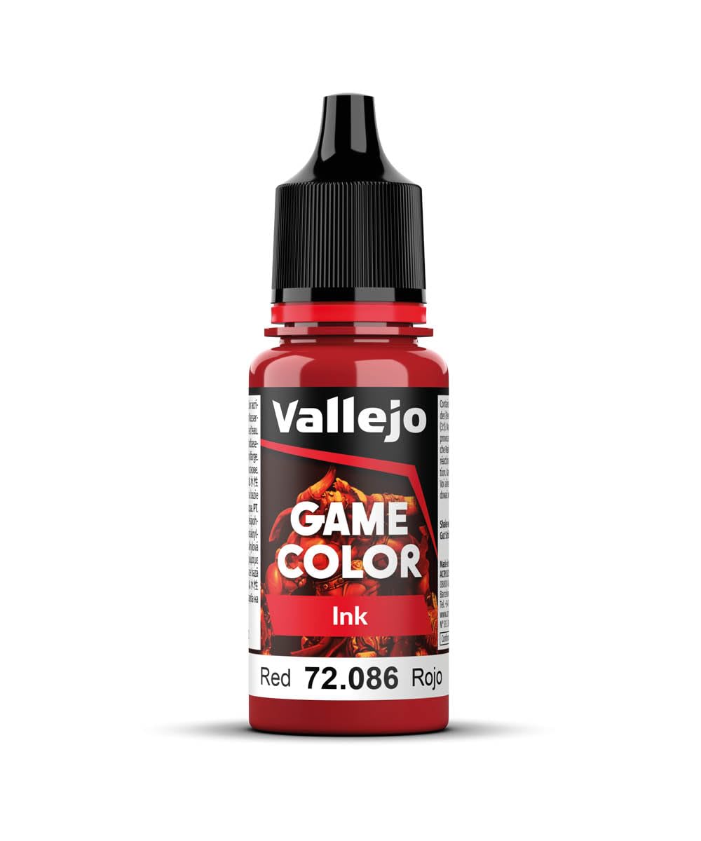 Vallejo Game Color Acrylic Paint, Hammered Copper, 18 ml, Self-Leveling, BSL System, Ideal for Miniatures and Models