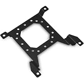 EKWB EK-Loop Uni Pump Reservoir Mounting Bracket, 120mm | Bracket securing a pump and reservoir combo to 120mm fan mounting holes inside a PC case.