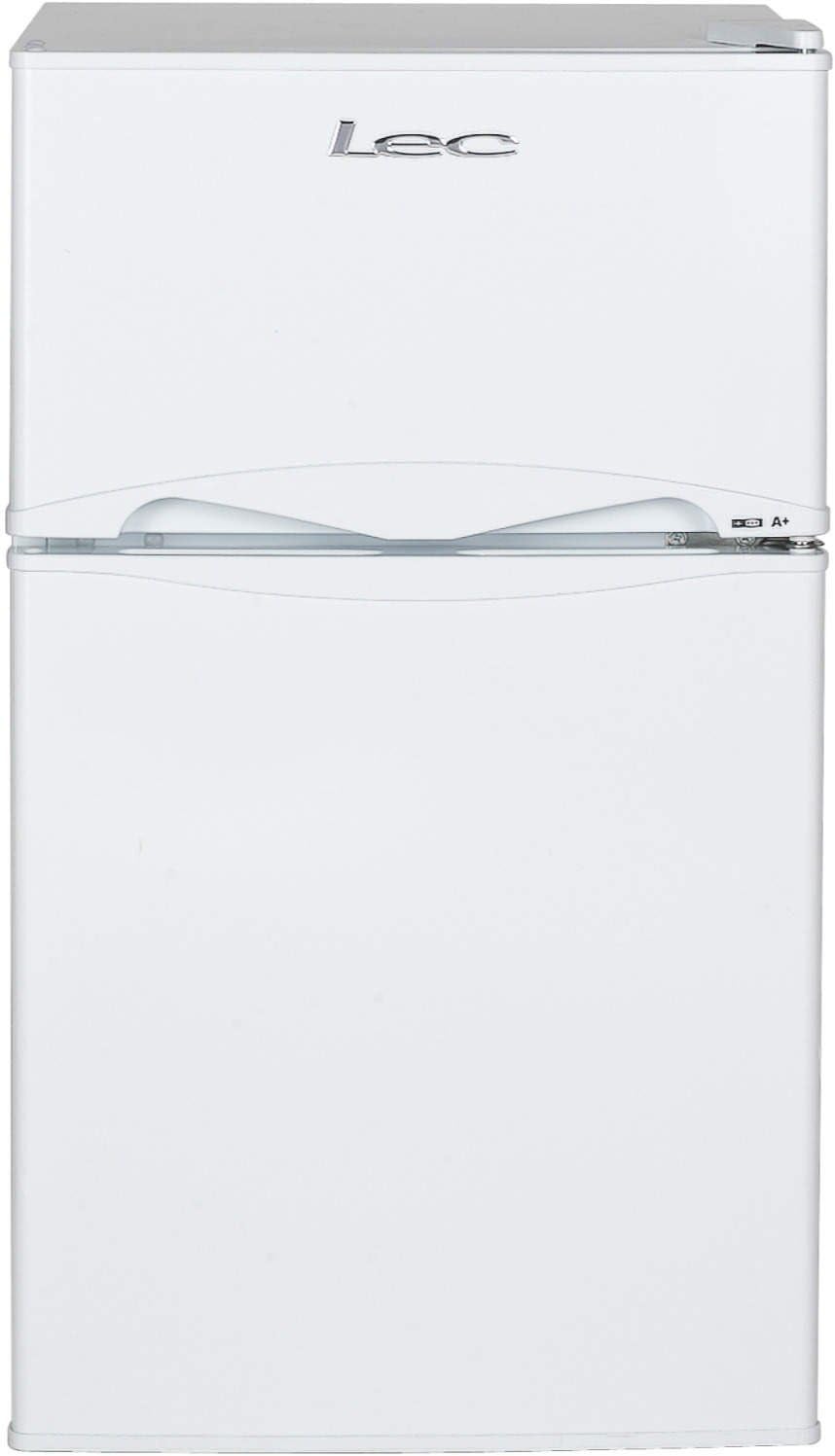 LEC T50084 50cm Under Counter Top Mount Freestanding Fridge Freezer White