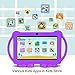 Xgody 7 Inch Kids Edition Tablet Quad Core Android 8.1 16GB ROM 1GB RAM Touch Screen with WiFi Pre-Loaded 3D Game Dual Camera Purplethumb 1