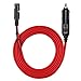 5FT 12V Car Male Cigarette Lighter Power Plug Outlet Replacement to Sae 2Pin Quick Release Battery Cable Extension Cigar Charger Cord 16Awg Disconnect Heavy Duty Dc Electrical Connect Cord 15Amp