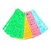 Tosnail Plastic Stencils Drawing Stencil for Kids - Pack of 24 pcs