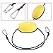 Vbestlife Kayak Drift Anchor, Tow Nylon Rope Flexible Bungee Tow Line with Eva Buoy Steel Clips Kayak Accessory Jackson Kayak Accessories Ancla Kayak
