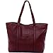 ZMSnow Women PU Leather Large Tote Purse Handbags Shoulder Shopping Bag
