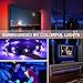 Boomile LED Strip Lights, 30 LED TV Backlight Waterproof USB Bias Monitor Lighting For TV Desktop PC with Flexible 5050 RGB Light Strip, 16 Color Changing Strip, Wireless Remote Controller