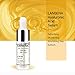 LANBENA 24K Gold Hyaluronic Acid Six Peptides Serum Anti-aging Serum Anti-wrinkle Firming Fine Lines Moisturizing Essence,15ML