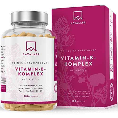 Vitamin B Komplex / 180 Kapseln vivamax