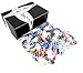 Lindt LINDOR Truffles 6-Flavor Variety: One 2 lb Assorted Bag of Milk Chocolate, Dark Chocolate, 60% Extra Dark Chocolate, White Chocolate, Stracciatella, and Hazelnut Milk Chocolate in a BlackTie Box