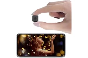 SHAOPAO Mini Home 4K Camera Wireless WiFi Security Camera Body Indoor Outdoor Cameras,Small Home Portable Video Nanny Pet Dog Camera Remote Viewing for Security with APP, Night Vision,Motion Detection