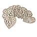 TINKSKY Heart Wooden Embellishments Crafts Hanging Ornament for Wedding Mother's Day DIY, Pack of 10