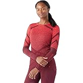 Smartwool Women's Intraknit Thermal Merino Base Layer Pattern Crew