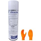 BASf PT Ultracide Pressurized Flea Insecticide - Triple-Action Flea and Tick Control, with USA Supply Gloves