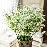 Nerseki 10pc Artificial Baby Breath Gypsophila Flower Wedding Home Decor Gift