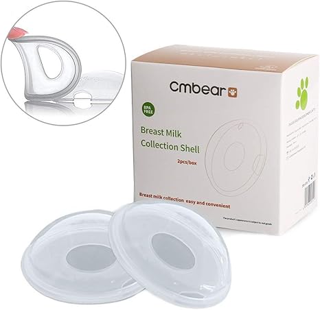 Angzhili 2 Pcs Reusable Breast Milk 