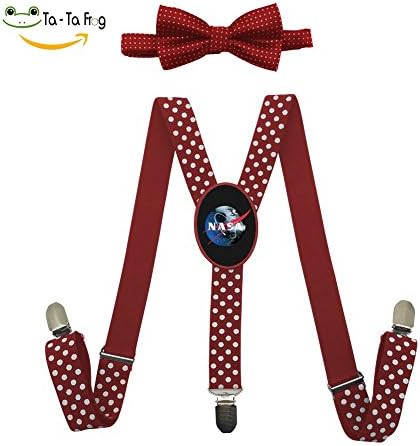 Grrry Children The Second Death Star Adjustable Y-Back Suspender+Bow Tie Red