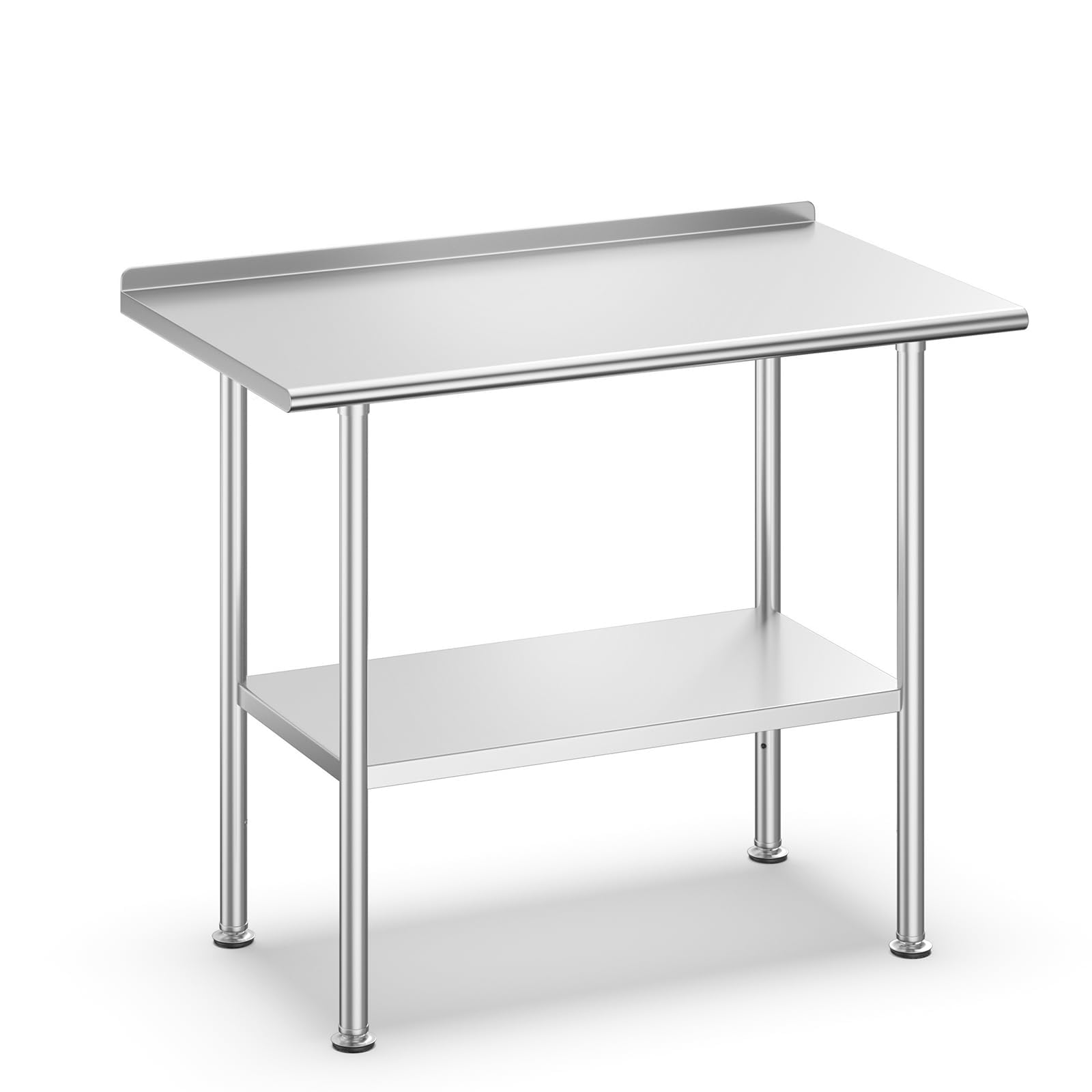 Atelicf Stainless Steel Prep Table for Work, 24