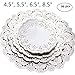 Yunko 96 Pcs White Round Lace Paper Doilies for Party Decor 4.5