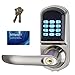 HAIFUAN Left Hand Electronic Keyless Code Door Lock,Unlock With Code, Mifare, And Mechanical Key