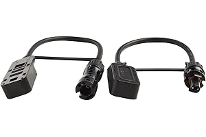 3-Way Split Solar Panel Junction Box, IP67 Rated 1500V/30A Photovoltaic Confluence Box for PV Modules, 12AWG Wiring, Metal & 